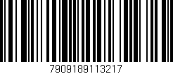 Código de barras (EAN, GTIN, SKU, ISBN): '7909189113217'