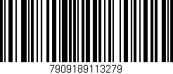 Código de barras (EAN, GTIN, SKU, ISBN): '7909189113279'