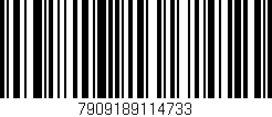 Código de barras (EAN, GTIN, SKU, ISBN): '7909189114733'