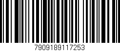 Código de barras (EAN, GTIN, SKU, ISBN): '7909189117253'