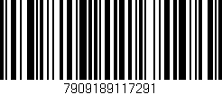 Código de barras (EAN, GTIN, SKU, ISBN): '7909189117291'