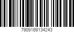 Código de barras (EAN, GTIN, SKU, ISBN): '7909189134243'