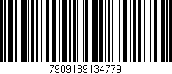 Código de barras (EAN, GTIN, SKU, ISBN): '7909189134779'