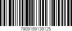 Código de barras (EAN, GTIN, SKU, ISBN): '7909189139125'