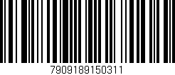 Código de barras (EAN, GTIN, SKU, ISBN): '7909189150311'