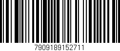 Código de barras (EAN, GTIN, SKU, ISBN): '7909189152711'