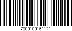 Código de barras (EAN, GTIN, SKU, ISBN): '7909189161171'