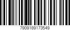 Código de barras (EAN, GTIN, SKU, ISBN): '7909189173549'