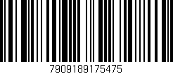 Código de barras (EAN, GTIN, SKU, ISBN): '7909189175475'