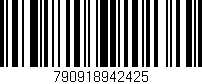 Código de barras (EAN, GTIN, SKU, ISBN): '790918942425'