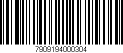 Código de barras (EAN, GTIN, SKU, ISBN): '7909194000304'