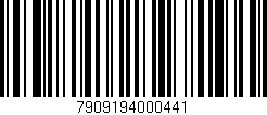 Código de barras (EAN, GTIN, SKU, ISBN): '7909194000441'