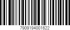 Código de barras (EAN, GTIN, SKU, ISBN): '7909194001622'