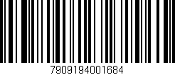 Código de barras (EAN, GTIN, SKU, ISBN): '7909194001684'