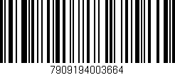 Código de barras (EAN, GTIN, SKU, ISBN): '7909194003664'