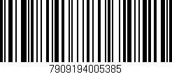 Código de barras (EAN, GTIN, SKU, ISBN): '7909194005385'