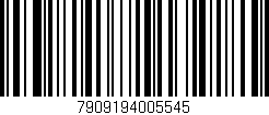 Código de barras (EAN, GTIN, SKU, ISBN): '7909194005545'