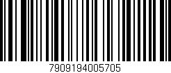 Código de barras (EAN, GTIN, SKU, ISBN): '7909194005705'