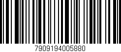 Código de barras (EAN, GTIN, SKU, ISBN): '7909194005880'