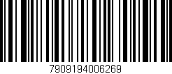 Código de barras (EAN, GTIN, SKU, ISBN): '7909194006269'