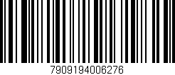 Código de barras (EAN, GTIN, SKU, ISBN): '7909194006276'