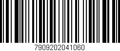Código de barras (EAN, GTIN, SKU, ISBN): '7909202041060'