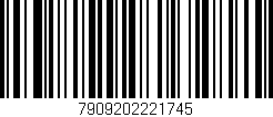 Código de barras (EAN, GTIN, SKU, ISBN): '7909202221745'