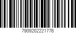 Código de barras (EAN, GTIN, SKU, ISBN): '7909202221776'