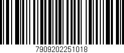 Código de barras (EAN, GTIN, SKU, ISBN): '7909202251018'