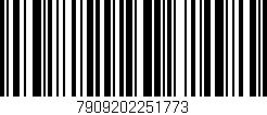 Código de barras (EAN, GTIN, SKU, ISBN): '7909202251773'