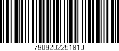 Código de barras (EAN, GTIN, SKU, ISBN): '7909202251810'