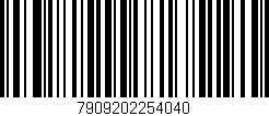 Código de barras (EAN, GTIN, SKU, ISBN): '7909202254040'