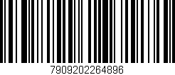 Código de barras (EAN, GTIN, SKU, ISBN): '7909202264896'