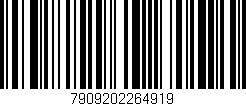 Código de barras (EAN, GTIN, SKU, ISBN): '7909202264919'