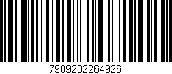 Código de barras (EAN, GTIN, SKU, ISBN): '7909202264926'