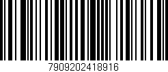 Código de barras (EAN, GTIN, SKU, ISBN): '7909202418916'