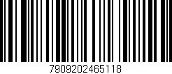 Código de barras (EAN, GTIN, SKU, ISBN): '7909202465118'