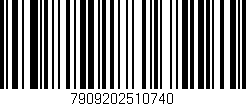 Código de barras (EAN, GTIN, SKU, ISBN): '7909202510740'