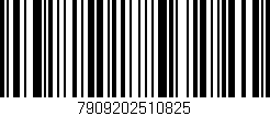 Código de barras (EAN, GTIN, SKU, ISBN): '7909202510825'