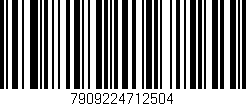 Código de barras (EAN, GTIN, SKU, ISBN): '7909224712504'