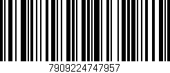 Código de barras (EAN, GTIN, SKU, ISBN): '7909224747957'