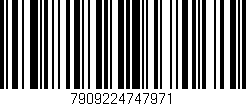 Código de barras (EAN, GTIN, SKU, ISBN): '7909224747971'