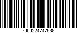 Código de barras (EAN, GTIN, SKU, ISBN): '7909224747988'