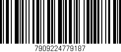 Código de barras (EAN, GTIN, SKU, ISBN): '7909224779187'