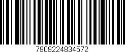 Código de barras (EAN, GTIN, SKU, ISBN): '7909224834572'