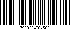 Código de barras (EAN, GTIN, SKU, ISBN): '7909224904503'