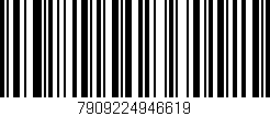 Código de barras (EAN, GTIN, SKU, ISBN): '7909224946619'