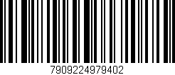 Código de barras (EAN, GTIN, SKU, ISBN): '7909224979402'