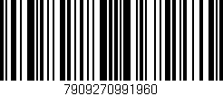 Código de barras (EAN, GTIN, SKU, ISBN): '7909270991960'