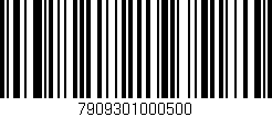Código de barras (EAN, GTIN, SKU, ISBN): '7909301000500'